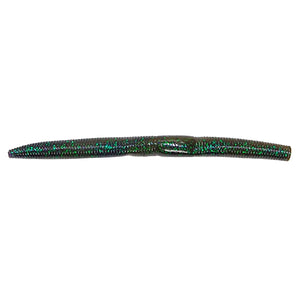 5 1/4" Fat Ace Stick Bait June Bug Green Pumpkin / 5 1/4"