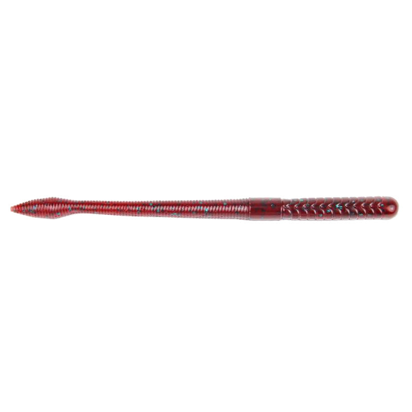 Xzone Lures 6" MB Fat Finesse Worms Red Bug / 6"