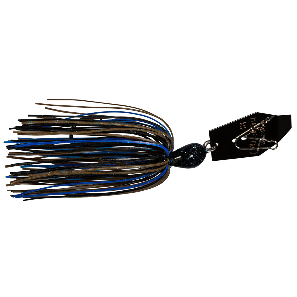 Z-Man Big Blade Chatterbait 1/2 oz / Black/Blue Candy