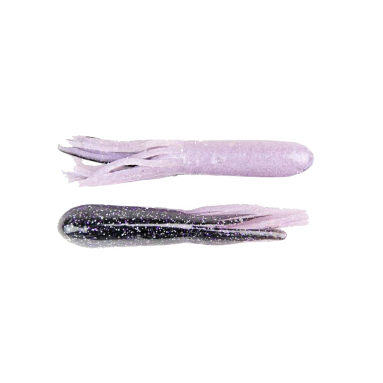 Xzone Lures 3.75" X-Tube Purple Shiner / 3 3/4"