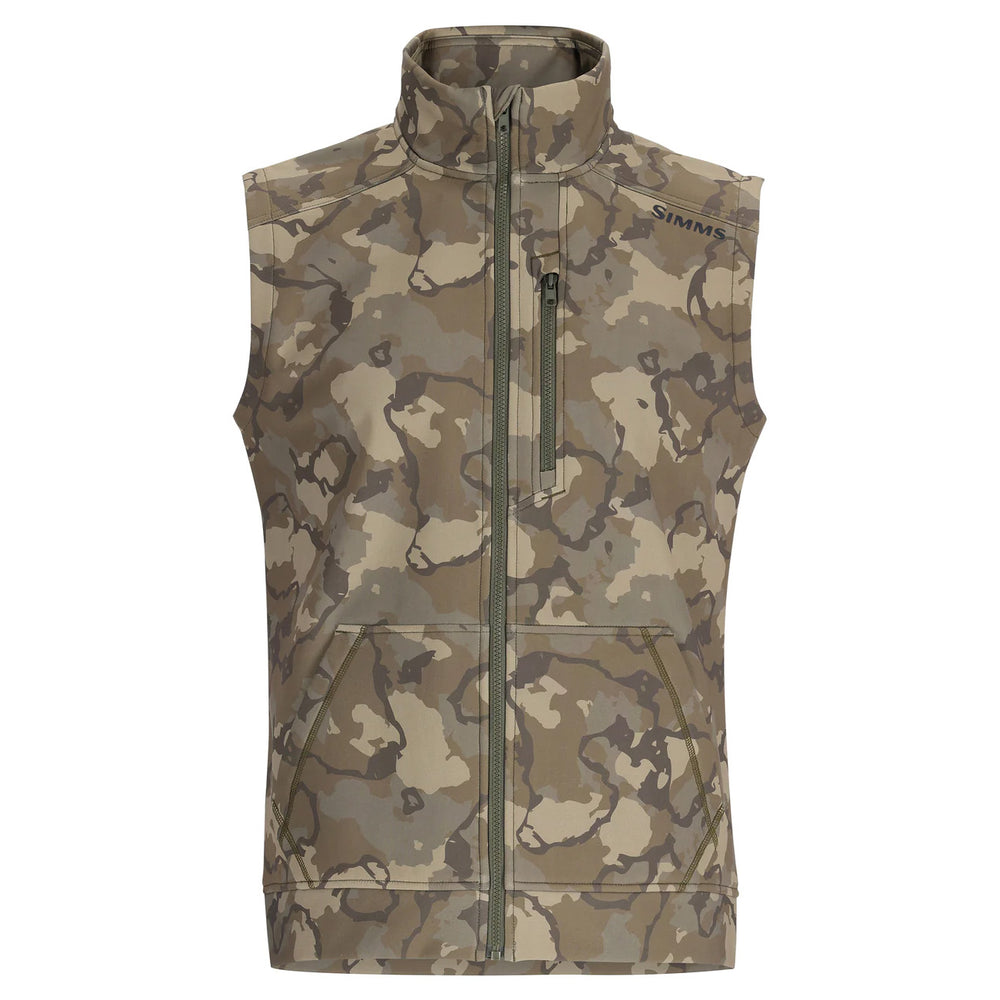 Simms Rogue Fleece Vest Small / Regiment Camo Olive Drab