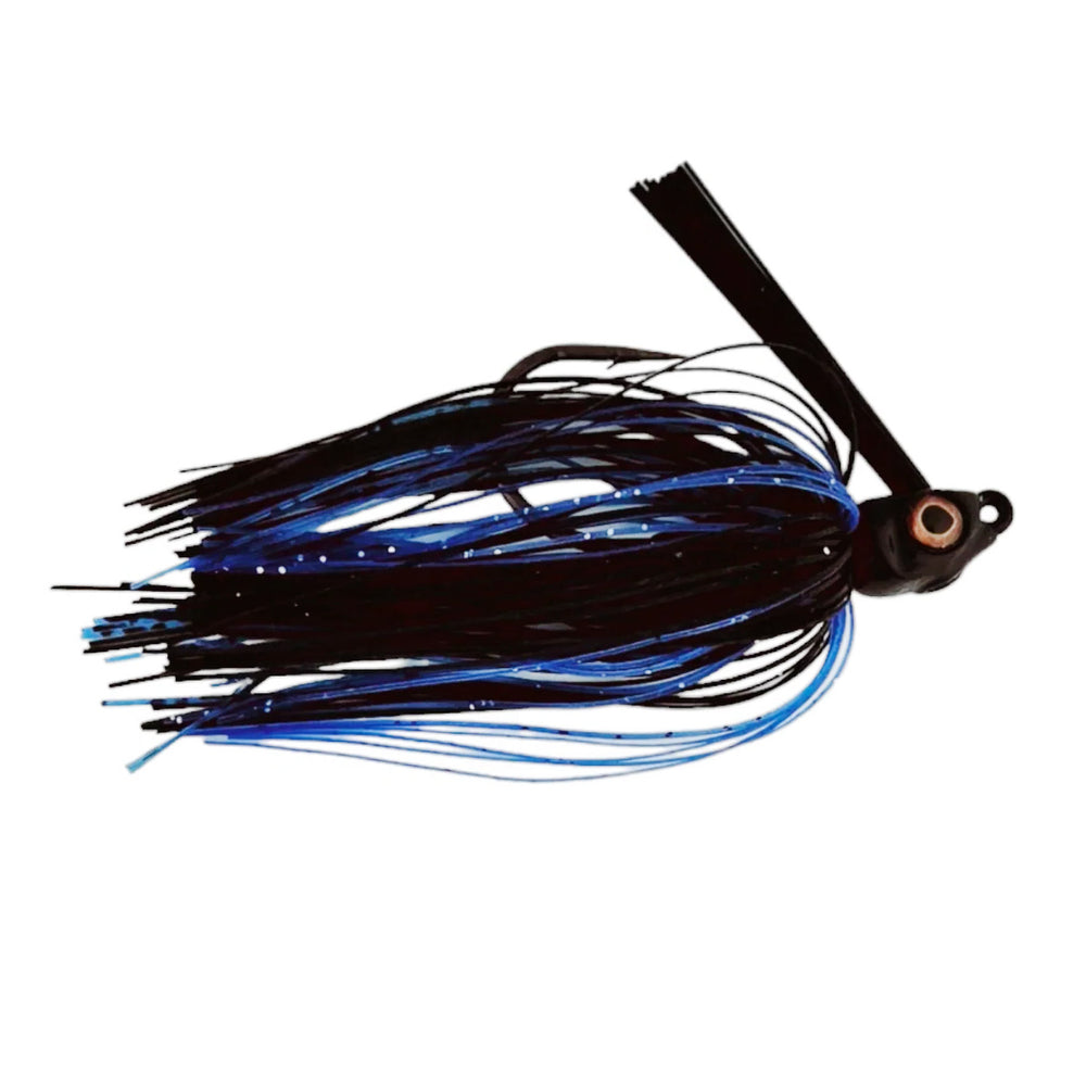 Untamed Tackle Mini Swim Swim Jig 1/4 oz / Black Blue