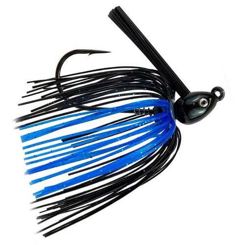 Fitzgerald Fishing Tungsten Swim Jig 3/8 oz / Black/Blue Fitzgerald Fishing Tungsten Swim Jig 3/8 oz / Black/Blue