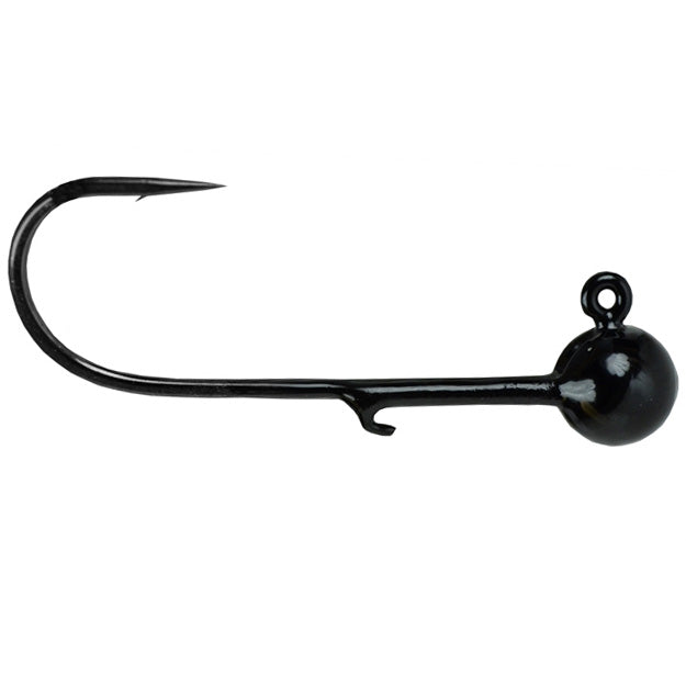 Picasso Lures Tungsten Ball Jig 1/16 oz / Black / 4/0