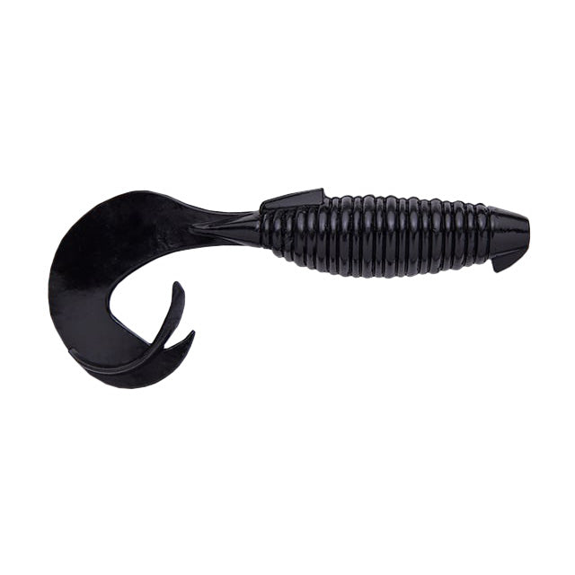 Keitech 4" Flapper Grub Black / 4"