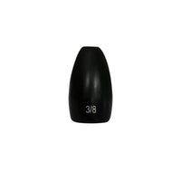 WOO! Tungsten Painted Flipping Weight 3/8 oz / Black
