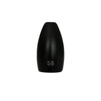 WOO! Tungsten Painted Flipping Weight 5/8 oz / Black