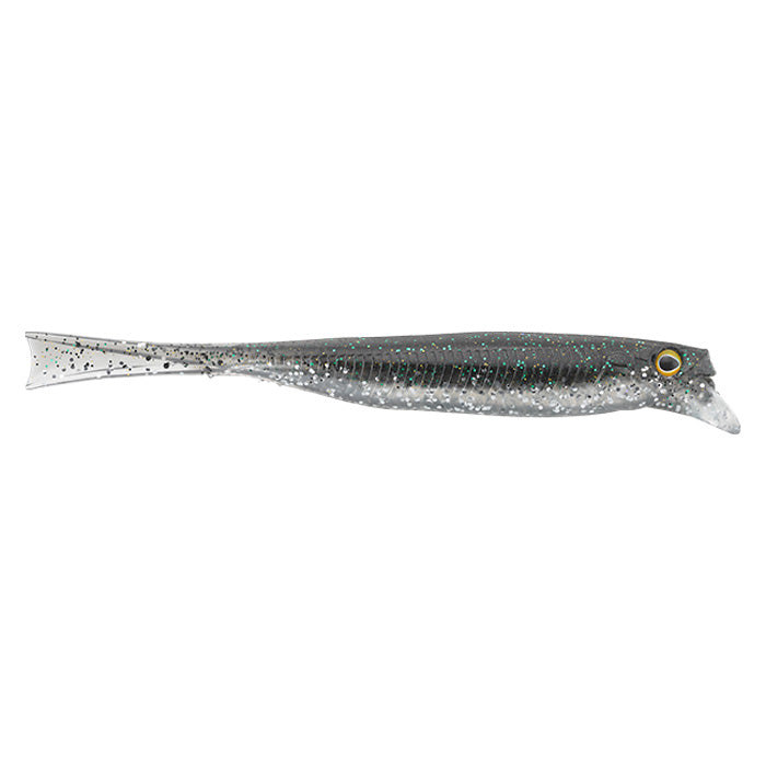 Jackall Driftfry 5.2" Dark Thunder Clear Silver / 5 1/5"