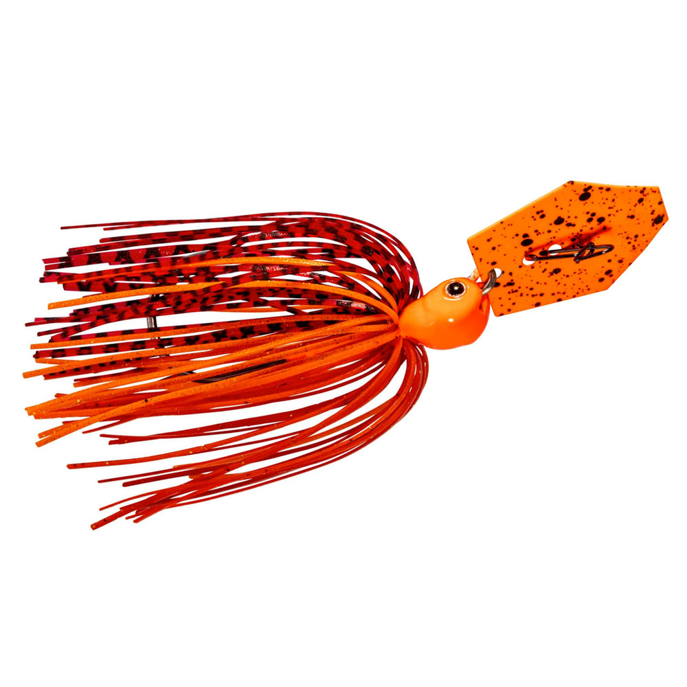 Z-Man Jack Hammer Chatterbait 3/8 oz / Fire Craw Orange Blade