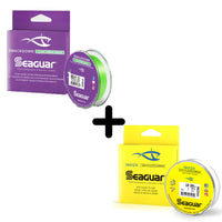 Seaguar Smackdown Braided Line with Seaguar InvizX 100% Fluorocarbon Leader Material