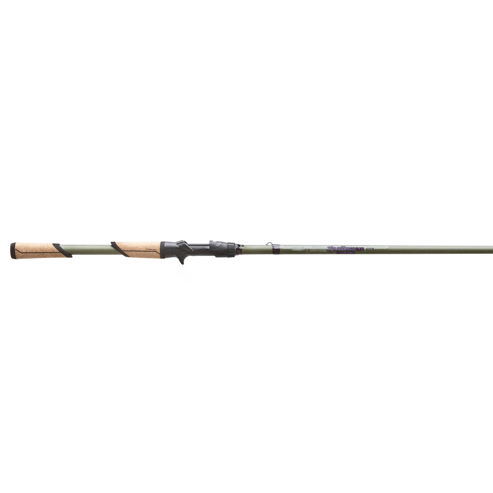 St. Croix Mojo Bass Glass Trigon Casting Rods 6'10" / Medium / Moderate - Lite-Crank Glass