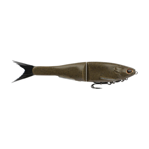 Berkley Powerbait Nessie Soft Glide Bait 5" / Green Pumpkin Berkley Powerbait Nessie Soft Glide Bait 5" / Green Pumpkin