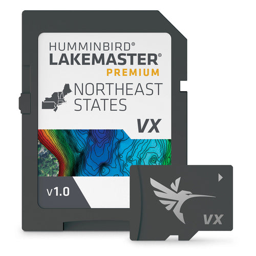 Humminbird LakeMaster VX Premium Digital GPS Maps Premium Northeast States V1 Humminbird LakeMaster VX Premium Digital GPS Maps Premium Northeast States V1