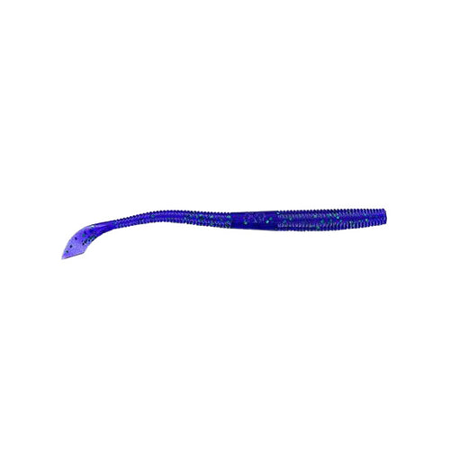Yamamoto Kut Tail Worm 5" Purple w/Emerald Flake / 5" Yamamoto Kut Tail Worm 5" Purple w/Emerald Flake / 5"