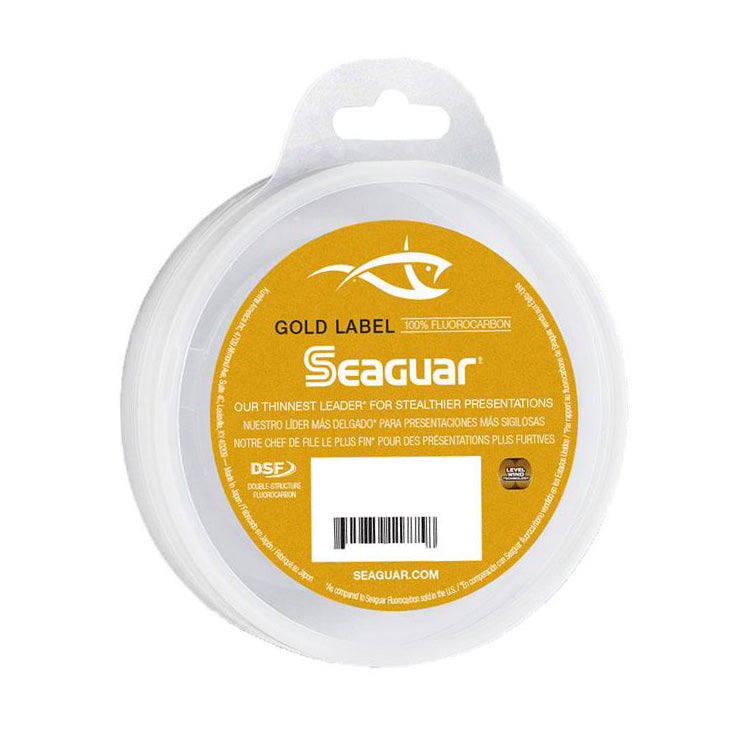 Seaguar Gold Label Fluorocarbon Leader Material 15lb / 50 Yards