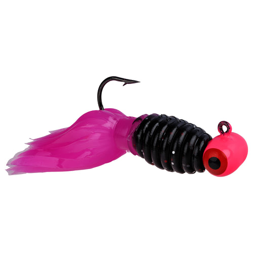 Strike King Mr. Crappie Sausage Head 1/16 oz / Pink Tuxedo Strike King Mr. Crappie Sausage Head 1/16 oz / Pink Tuxedo