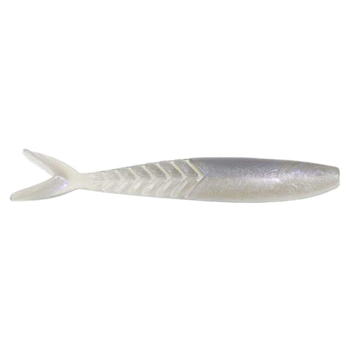 Zoom Shimmer Shad 4 1/4" / Albino Zoom Shimmer Shad 4 1/4" / Albino