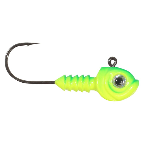 Northland Fishing Tackle Smeltinator Jig 1/8 oz / Chartreuse/Moss / 1/0 Northland Fishing Tackle Smeltinator Jig 1/8 oz / Chartreuse/Moss / 1/0