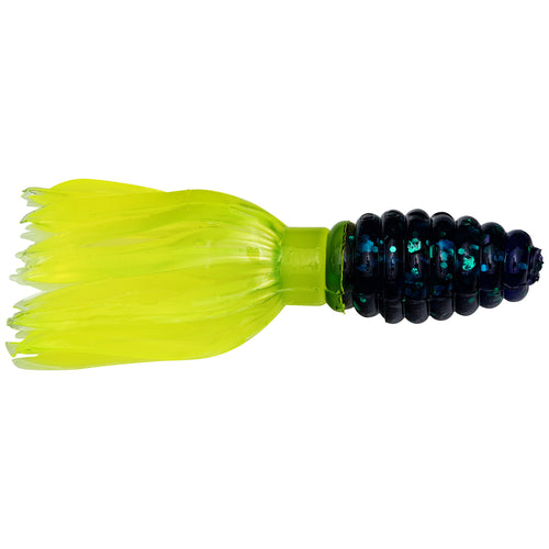 Strike King Mr. Crappie Thunder Tube Bait Junebug Chartreuse / 1 3/4" Strike King Mr. Crappie Thunder Tube Bait Junebug Chartreuse / 1 3/4"