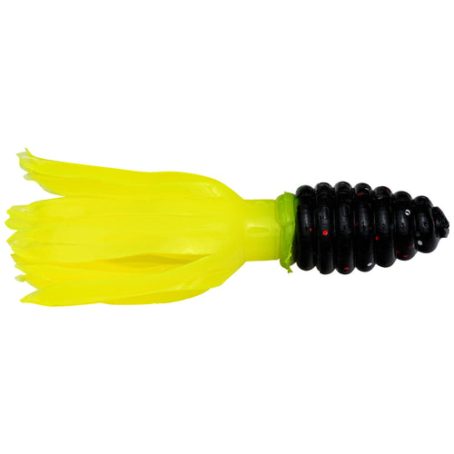 Strike King Mr. Crappie Thunder Tube Bait Tuxedo Black Chartreuse / 1 3/4" Strike King Mr. Crappie Thunder Tube Bait Tuxedo Black Chartreuse / 1 3/4"