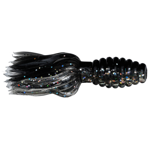 Strike King Mr. Crappie Thunder Tube Bait Tuxedo Black Sparkle / 1 3/4" Strike King Mr. Crappie Thunder Tube Bait Tuxedo Black Sparkle / 1 3/4"