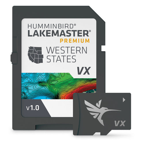 Humminbird LakeMaster VX Premium Digital GPS Maps Premium Western States V1 Humminbird LakeMaster VX Premium Digital GPS Maps Premium Western States V1