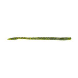 BaitFuel Infused T-Mac Straight Tail Worm Watermelon Candy / 6 1/2"
