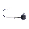 Xzone Lures Tungsten Ball Head Jig 1/4 oz / 1/0 / Black