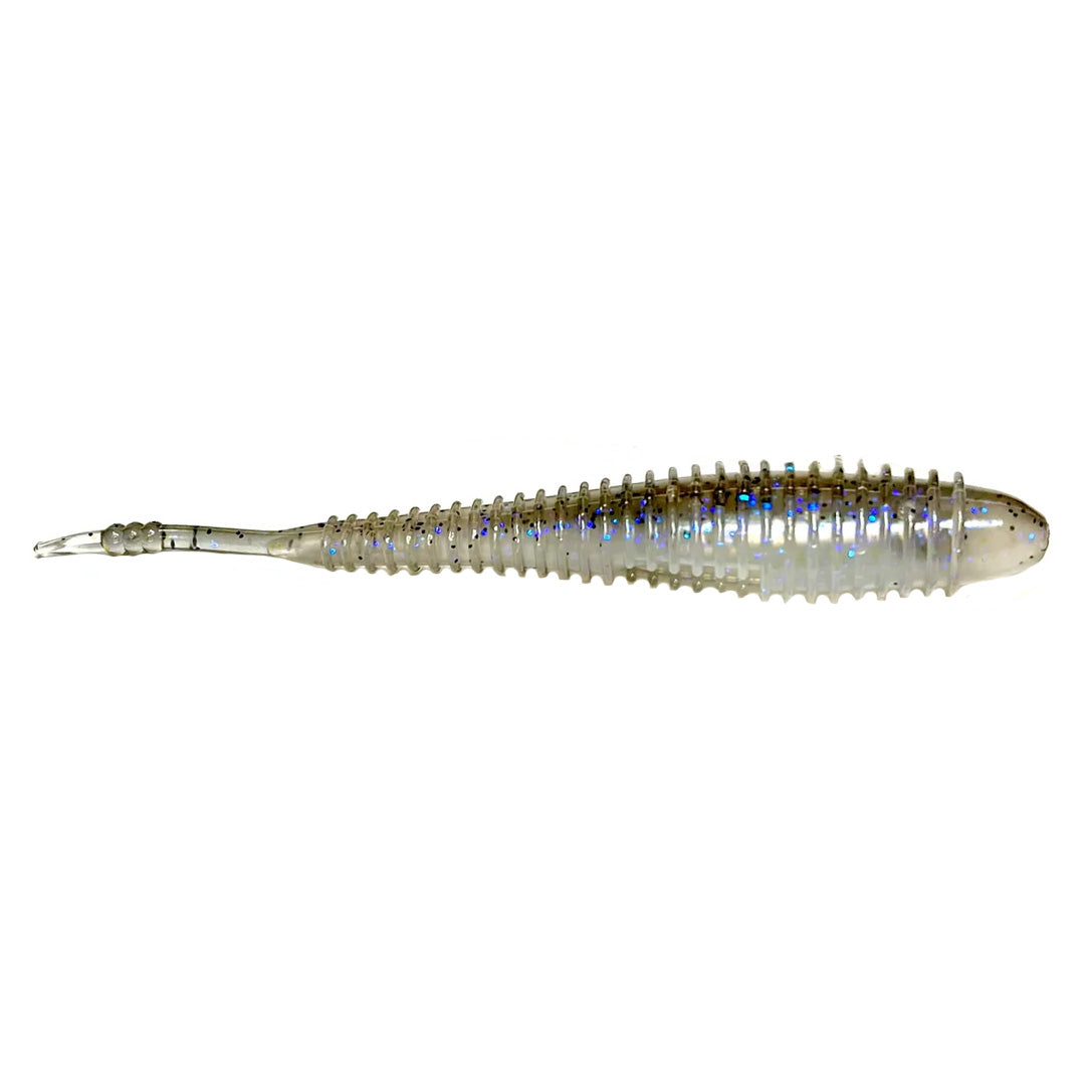  Hog Farmer Spunk Shad Crystal Shad 3.5 : Sports