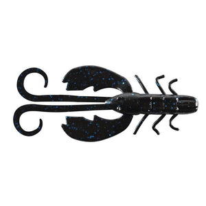 PowerBait Crazy Leg Chigger Craw 4" / Black Blue Fleck