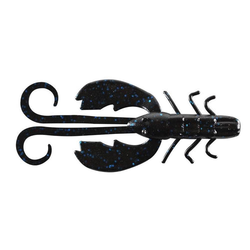 Berkley PowerBait Crazy Leg Chigger Craw 4" / Black Blue Fleck Berkley PowerBait Crazy Leg Chigger Craw 4" / Black Blue Fleck