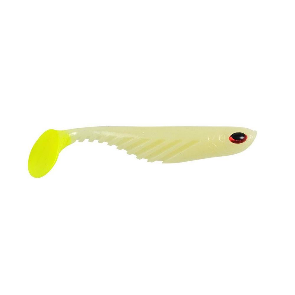 Berkley PowerBait Ripple Shad - EOL 3" / Glow/Chartreuse