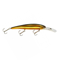 Bandit Lures Deep Walleye Crankbait Gold Black Back / 4 3/4"