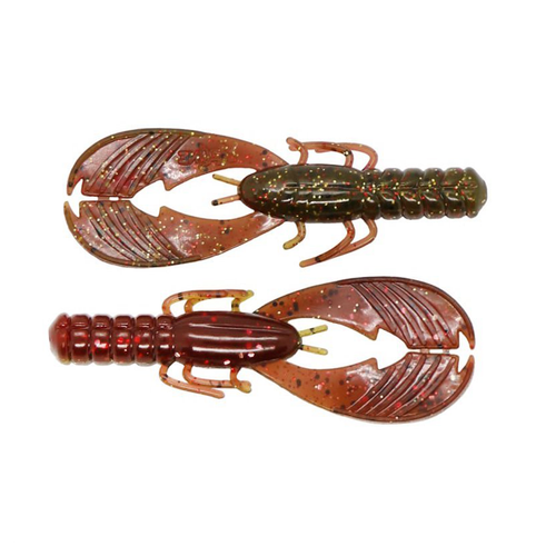 Xzone Lures 3.25" Muscle Back Finesse Craw Boarder Craw / 3 1/4" Xzone Lures 3.25" Muscle Back Finesse Craw Boarder Craw / 3 1/4"