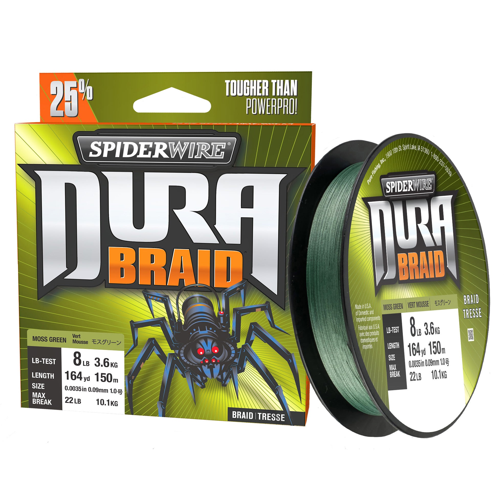 SpiderWire Ultracast Braided Fishing Line – 30 lbs./164 yd