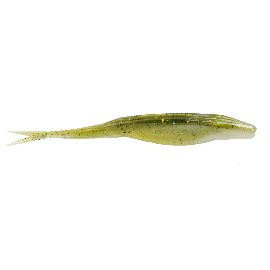 3 3/4 Twitch Minnow Super Fluke Style Arkansas Shiner 50 pack Bulk bag  worms