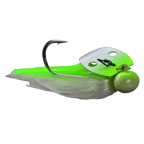 Picasso Lures Tungsten Knocker Football Shock Blade 1/2 oz / Chartreuse White/Chartreuse White Blade Picasso Lures Tungsten Knocker Football Shock Blade 1/2 oz / Chartreuse White/Chartreuse White Blade