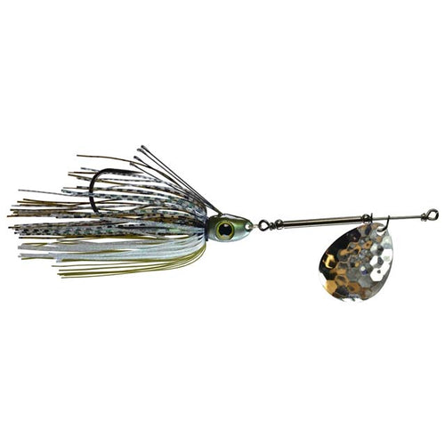 Picasso Lures All-Terrain Weedless Inline Spinner 1/4 oz / Green Pumpkin Gizzard Shad / Nickel Picasso Lures All-Terrain Weedless Inline Spinner 1/4 oz / Green Pumpkin Gizzard Shad / Nickel