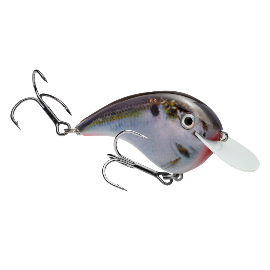 Strike King Chick Magnet Flat Sided Crankbait Natural Shad / 2 1/4"