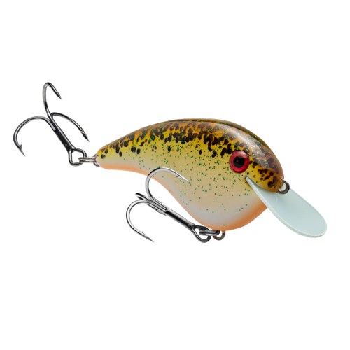 strike king thruster tail little george 3/4oz chartreuse/whte gold