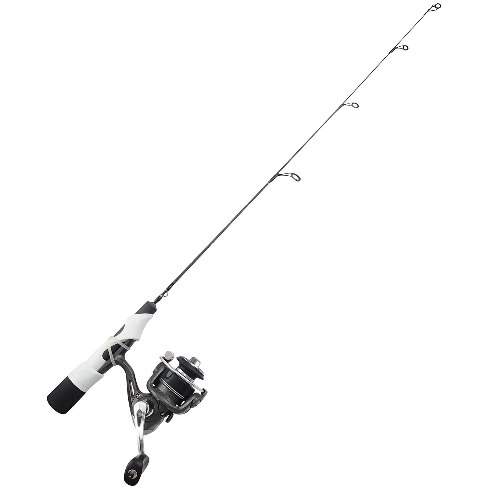 13 FISHING - Thermo Ice - Ice Fishing Spinning Reel - TI3-CP, Black/White