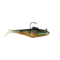 Berkley PowerBait Pre-Rigged Swim Shad - EOL 3" / 1/4 oz / Perch