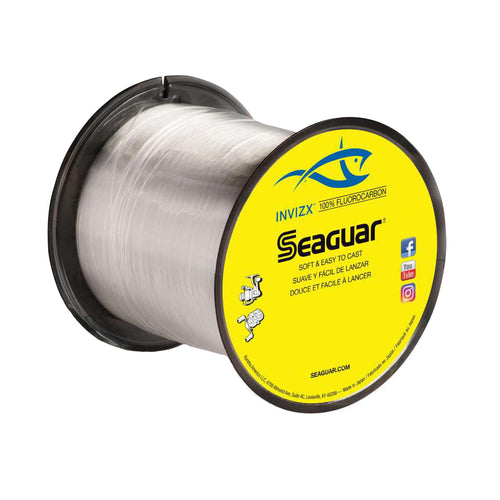  Seaguar InvizX 100% Fluorocarbon 1000yd 4lb, Clear : Fluorocarbon  Fishing Line : Sports & Outdoors
