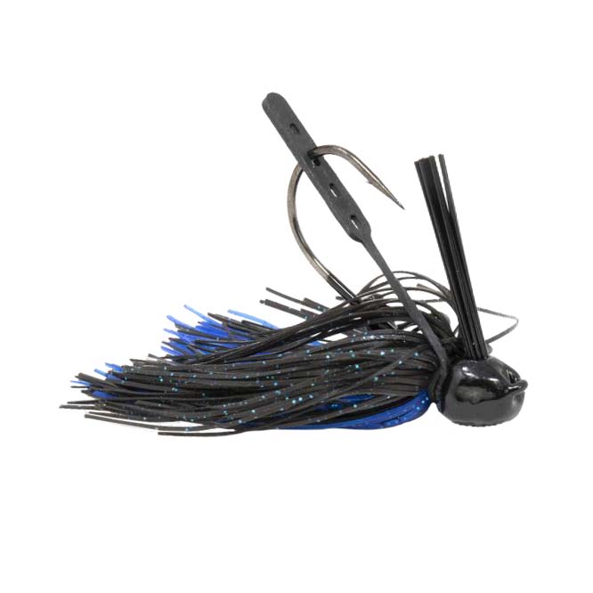 All-Terrain Tackle Rattling A.T. Jig 3/8 oz / Black/Blue