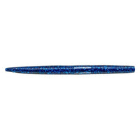 Yum Dinger Worm 6" Black Blue Laminate / 6"