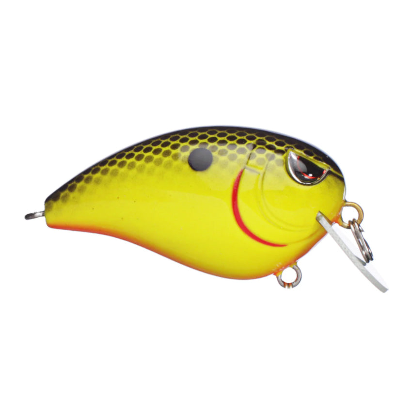 SPRO Baby Fat John 50 Squarebill Crankbait Chartreuse Black Back / 2"