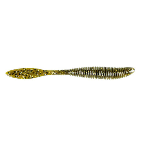 Missile Baits Bomb Shot Green Pumpkin Flash / 4" Missile Baits Bomb Shot Green Pumpkin Flash / 4"