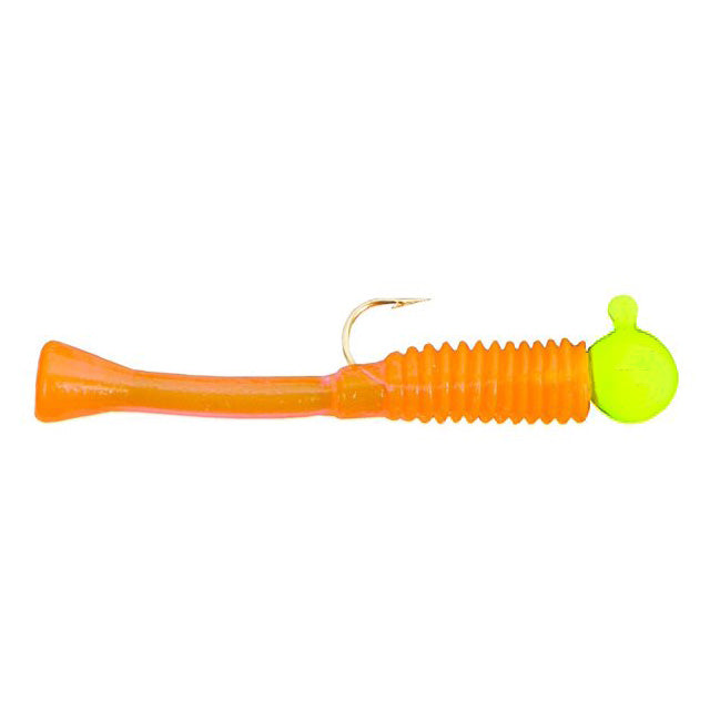 Cubby Mini-Mite Jig 3 Pack with Replacement Tails Green/Orange / 1/32 oz