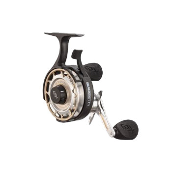 13 Fishing Black Betty FreeFall Carbon Ice Fishing Reel - EOL Left