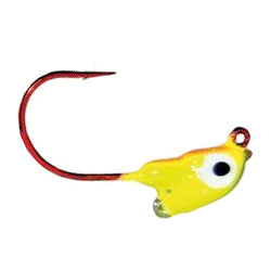 Mission Tackle Stand Up Short Shank Jig 1/4 oz / Orange/Chartreuse Mission Tackle Stand Up Short Shank Jig 1/4 oz / Orange/Chartreuse